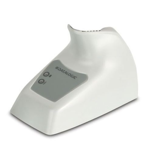 Datalogic cradle, white Datalogic cradle, white