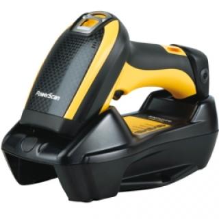 Datalogic PowerScan PBT9500 Bluetooth vonalkód olvasó, ipari, 2D, imager (standard hatótáv), hatótáv: 90 m, IP65, kivehető akkumulátor, külön rendelendő: interface kábel, töltő dokkoló, tápegység, tápkábel, szín: fekete, sárga